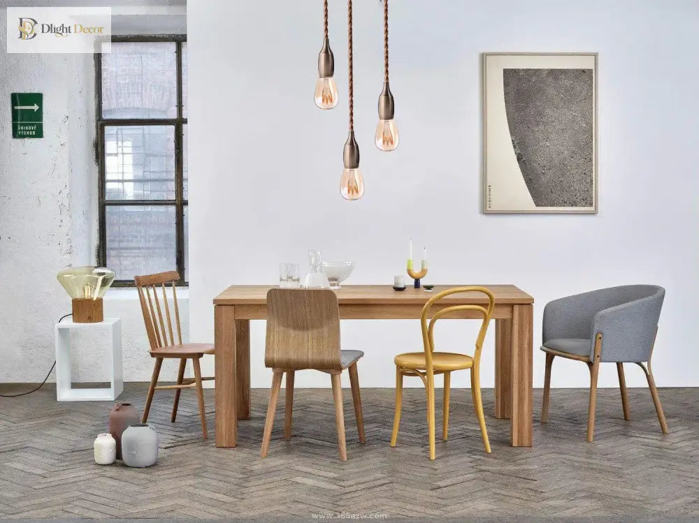 Amélie’s Nordic Modern Pendant Light - Industrial Retro E27 Aluminum Lampholder Lights