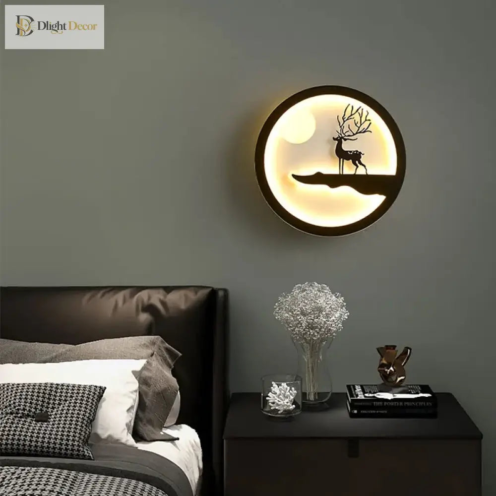 Dlight Decor Nordic Character Glow Wall Lamp Wall Art