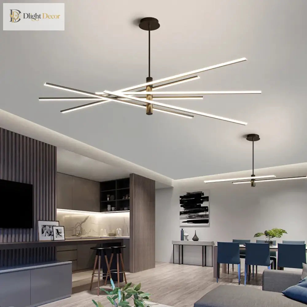 New Modern Minimalist Chandelier - Elevate Your Space With Nordic Elegance Ceiling Light