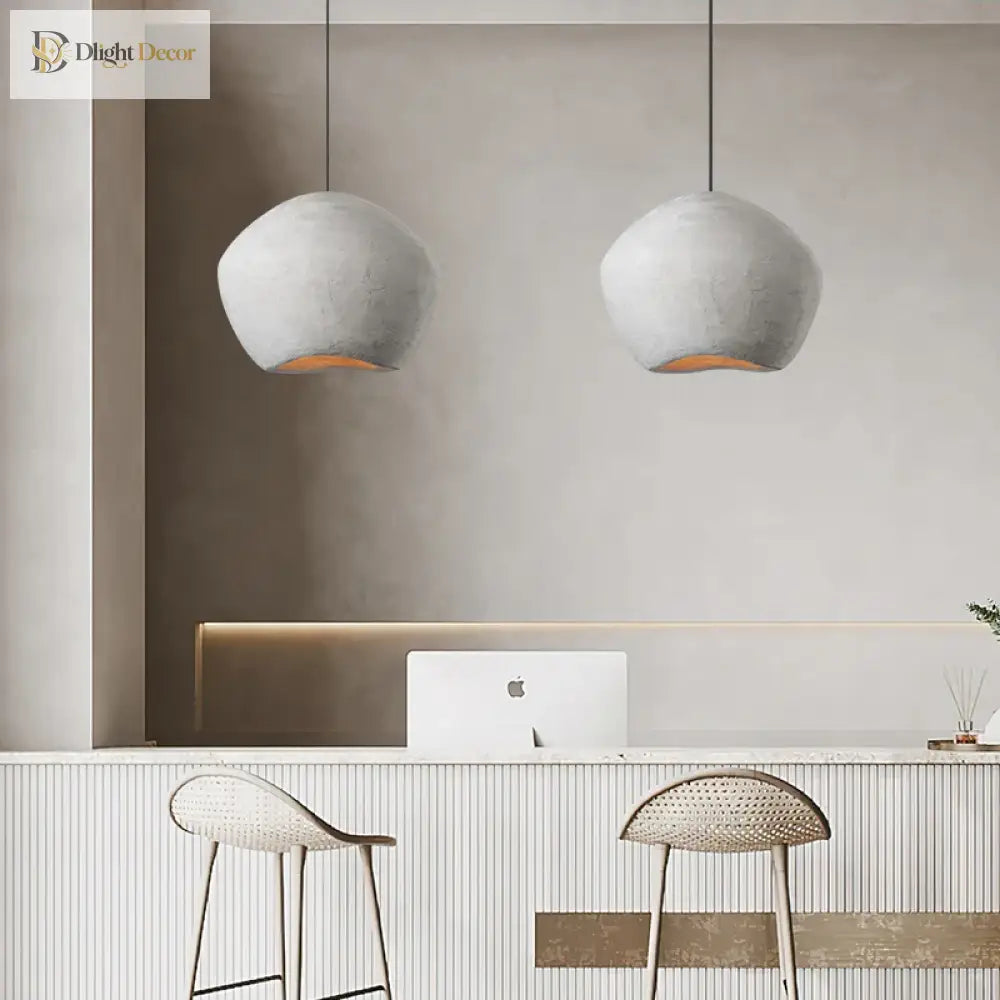 Nordic Minimalist Wabi - Sabi Art Pendant Lights - Perfect For Restaurants Homestays Bedrooms And