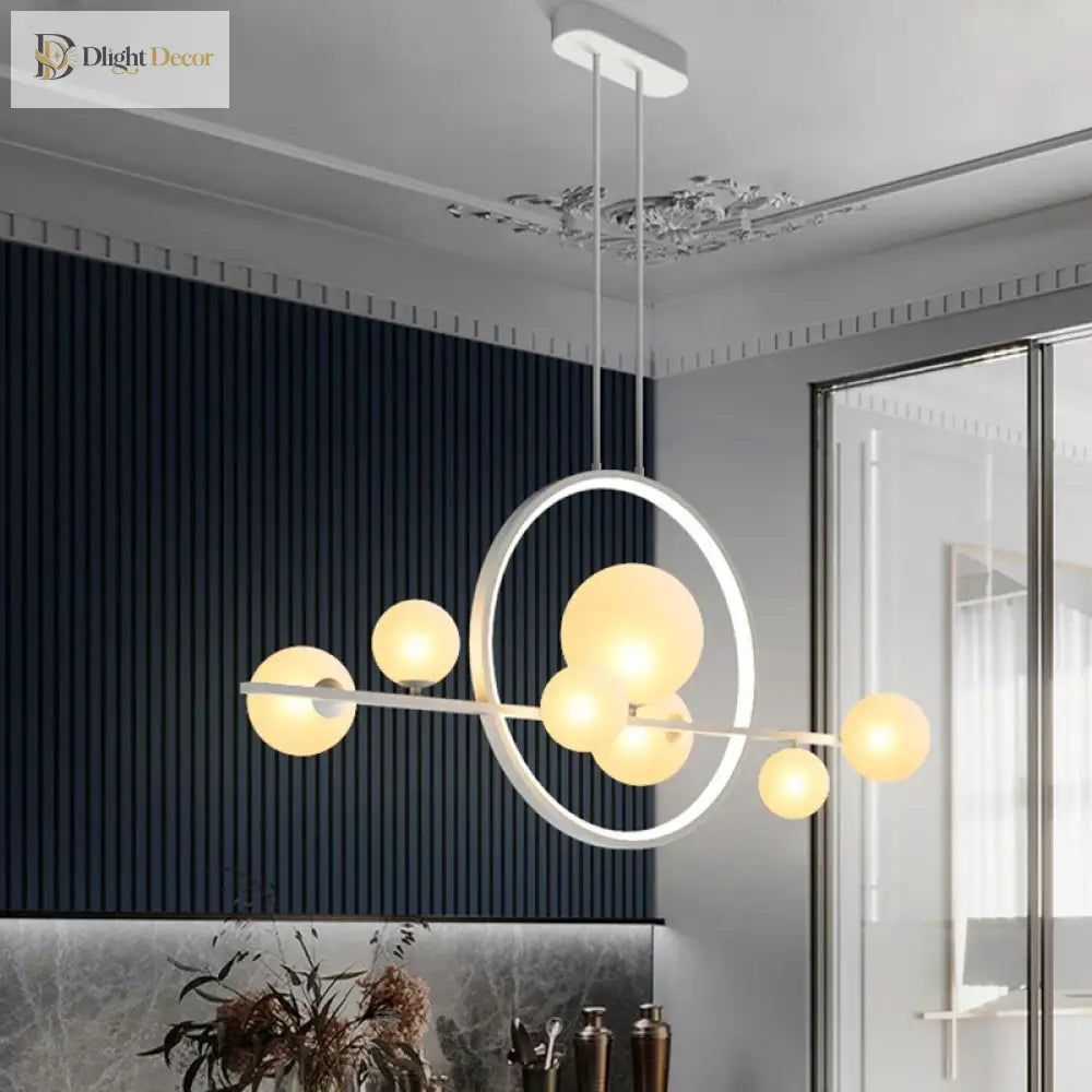 Modern Glass Pendant Lamp - Nordic Home Decor Lighting For Dining And Living Spaces Lights