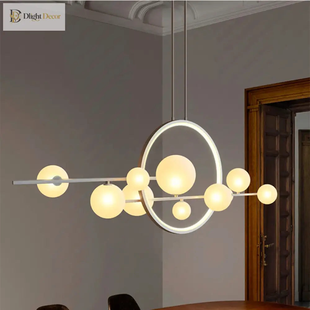 Modern Glass Pendant Lamp - Nordic Home Decor Lighting For Dining And Living Spaces Lights