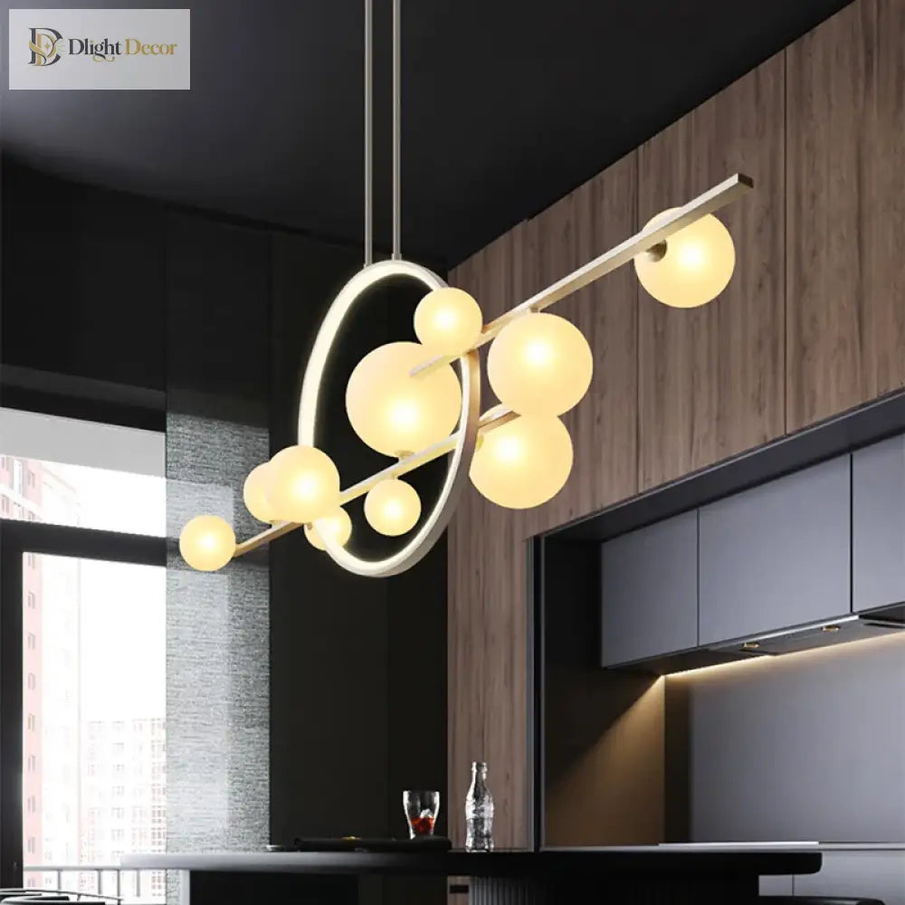 Modern Glass Pendant Lamp - Nordic Home Decor Lighting For Dining And Living Spaces Lights