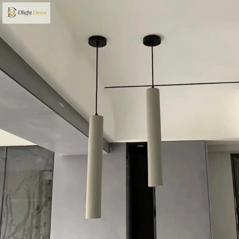 Nordic Modern Cement Pendant Lamp - Contemporary Lighting For Bedrooms Restaurants And More Lights