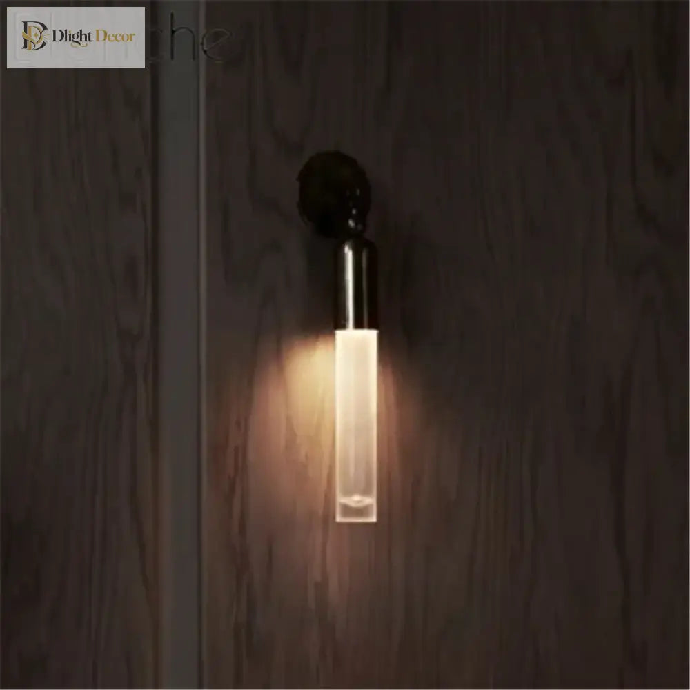 Nordic Wall Lamp - Modern Simple Bedside Lights Fixtures In Gold For Creative Dining Room Bedroom