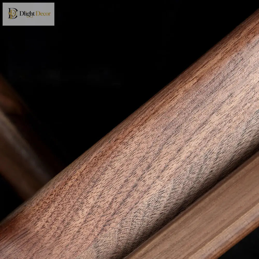 Nordic Simplicity Meets Modern Functionality: The Dark Wood Linear Wall Sconce