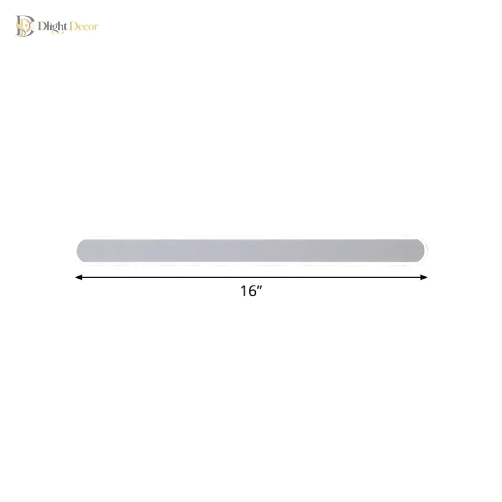 Modern Elegance Meets Warmth: Oblong Led Vanity Mirror Light