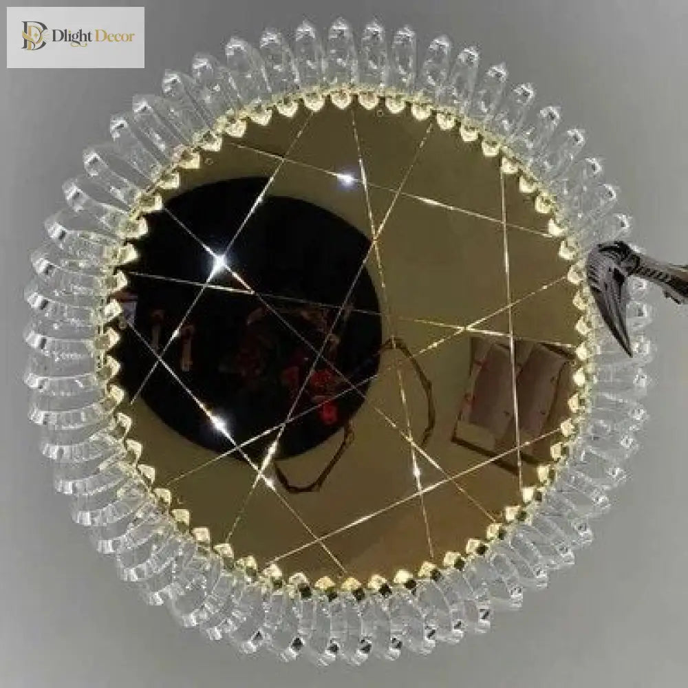 Olivia’s Art Deco Crystal Glass Led Chandelier Chandelier