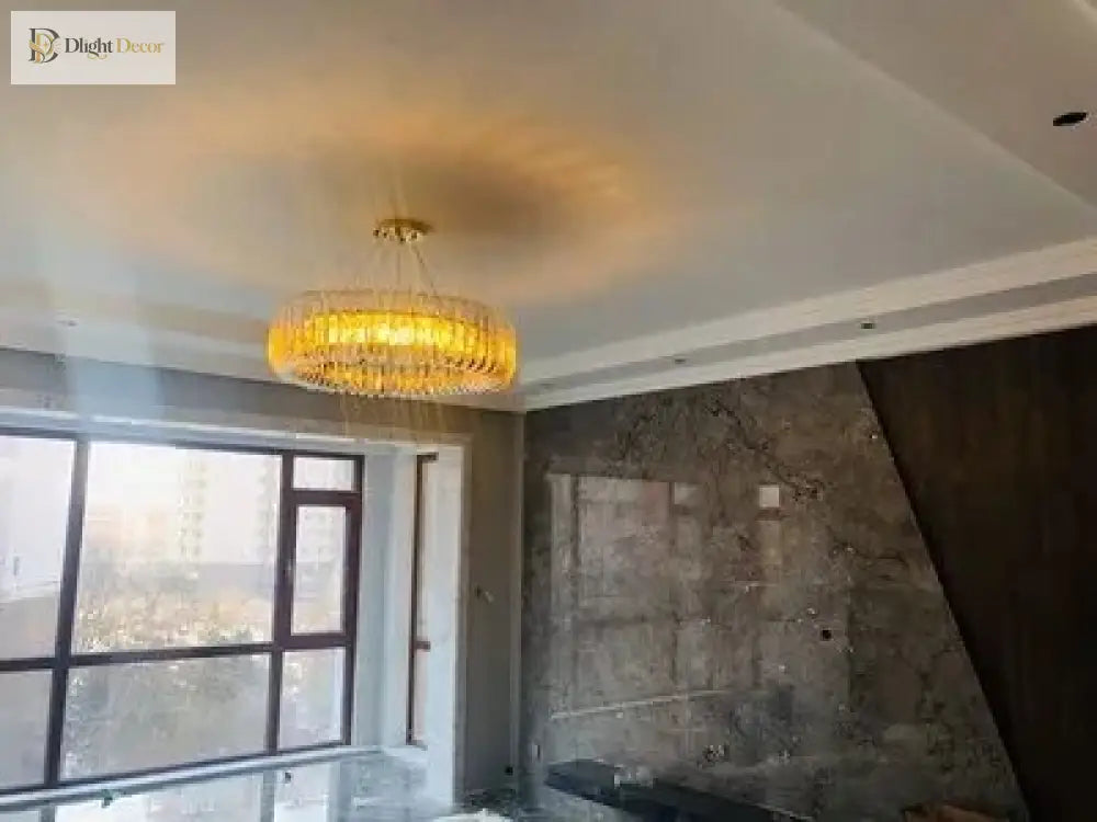 Olivia’s Art Deco Crystal Glass Led Chandelier Chandelier