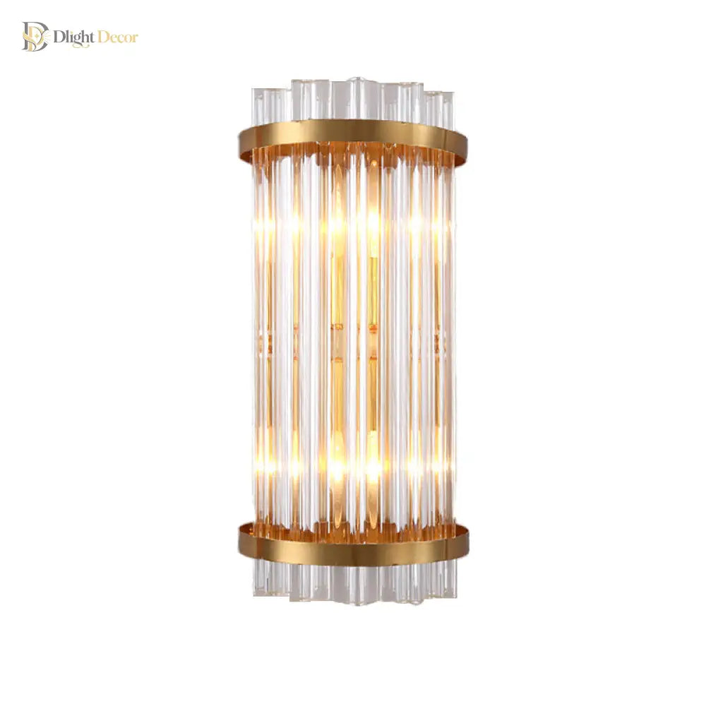 Paige Elegance Meets Adjustability: Black & Gold Crystal Wall Sconce