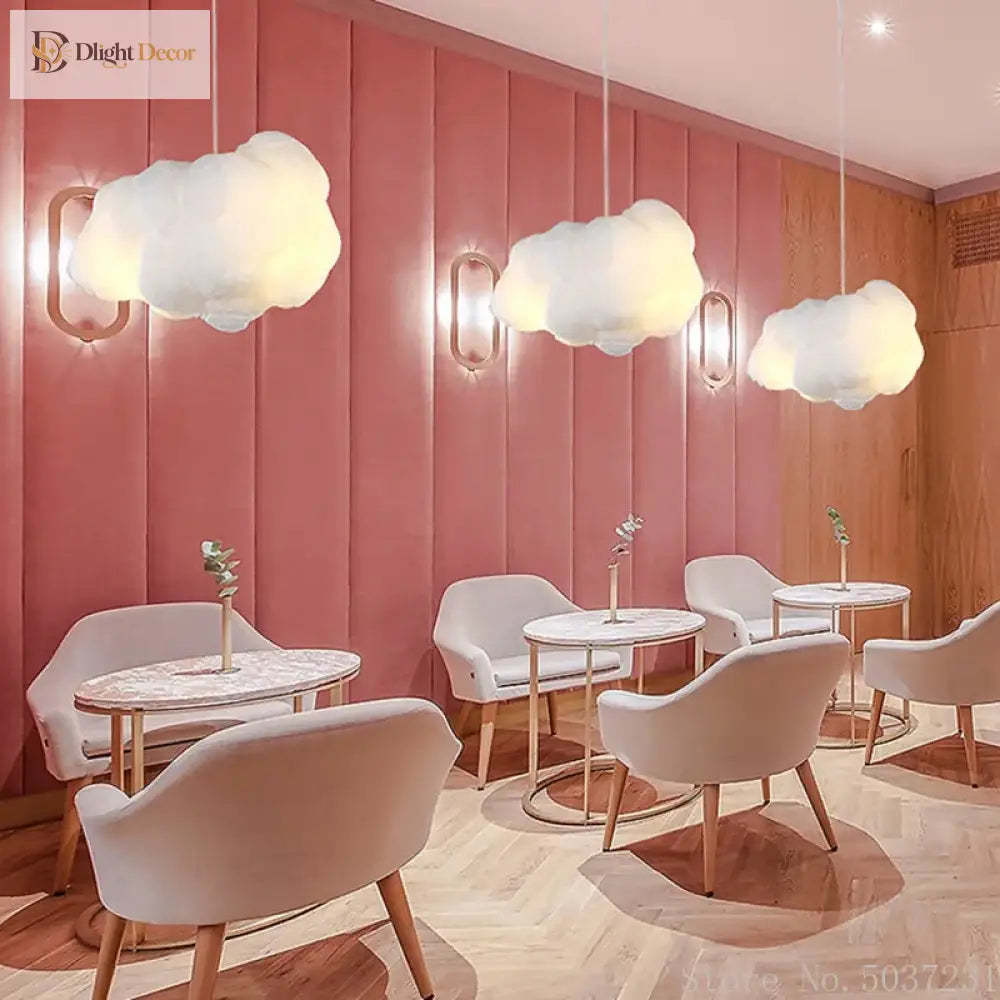 Post Modern Cloud Chandelier Lights - Ideal For Bars Cafes And Living Room Bedroom Decor Unique