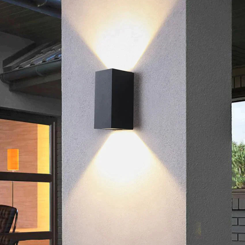 Déborah’s 3W/6W Led Aluminum Wall Lamp - Modern Square Outdoor Waterproof Sconce Bl22 Lamps