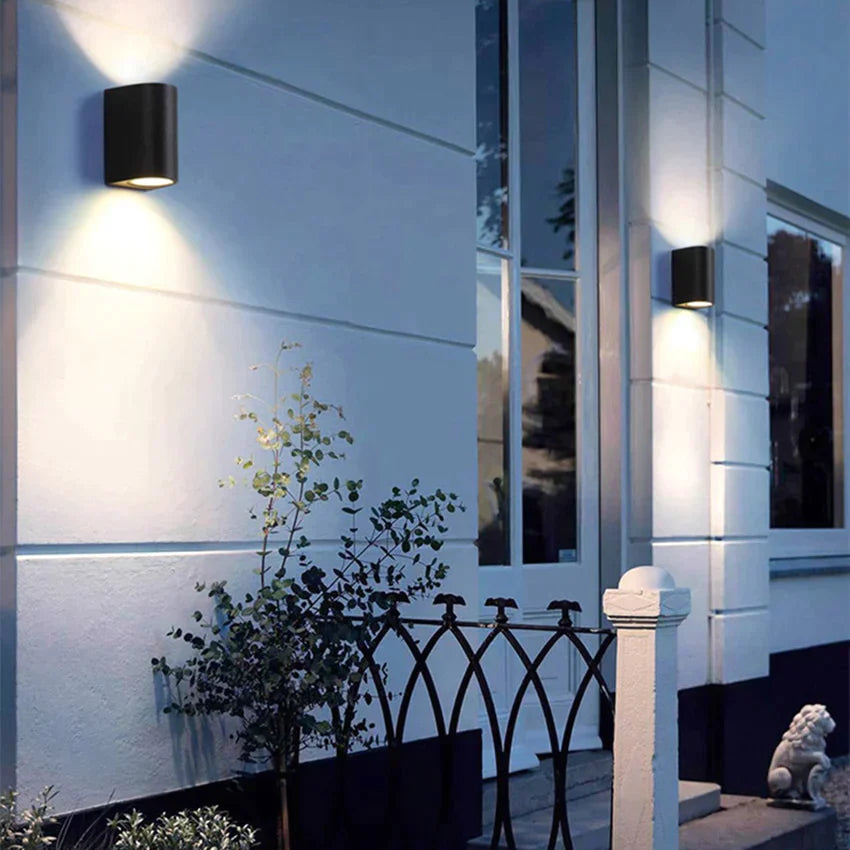 Déborah’s 3W/6W Led Aluminum Wall Lamp - Modern Square Outdoor Waterproof Sconce Bl22 Lamps
