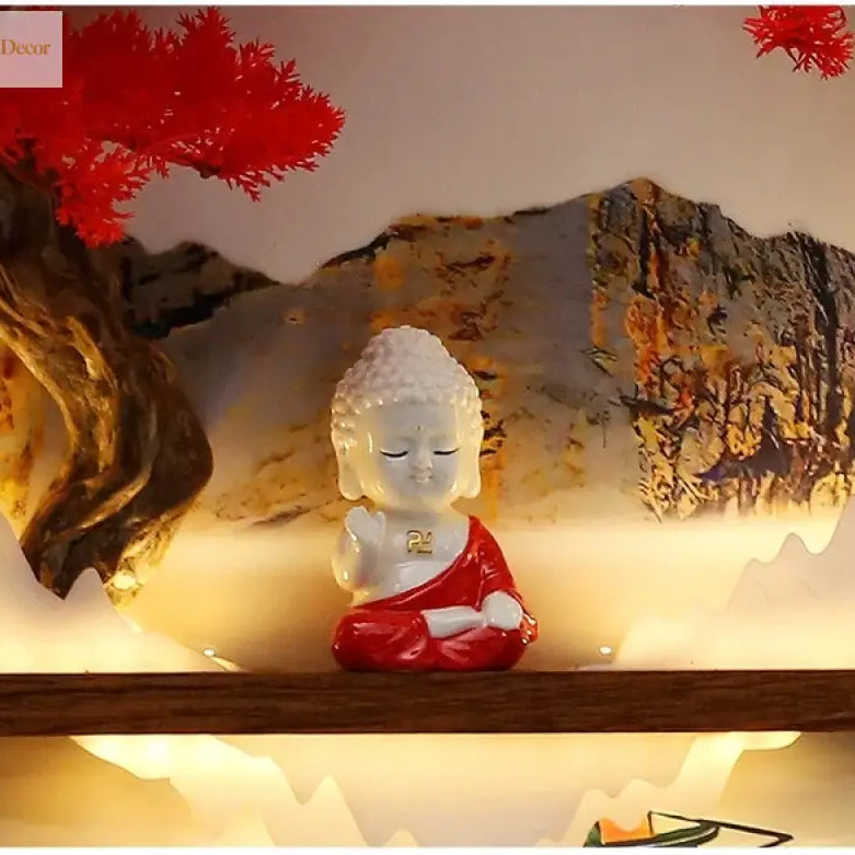 Dlight Decor Round 3D LED Wall Art Light Wall Art