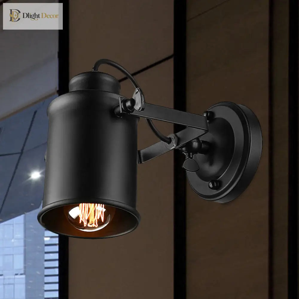 Sarah’s Industrial Wall Sconce - Rotatable Light For Any Space
