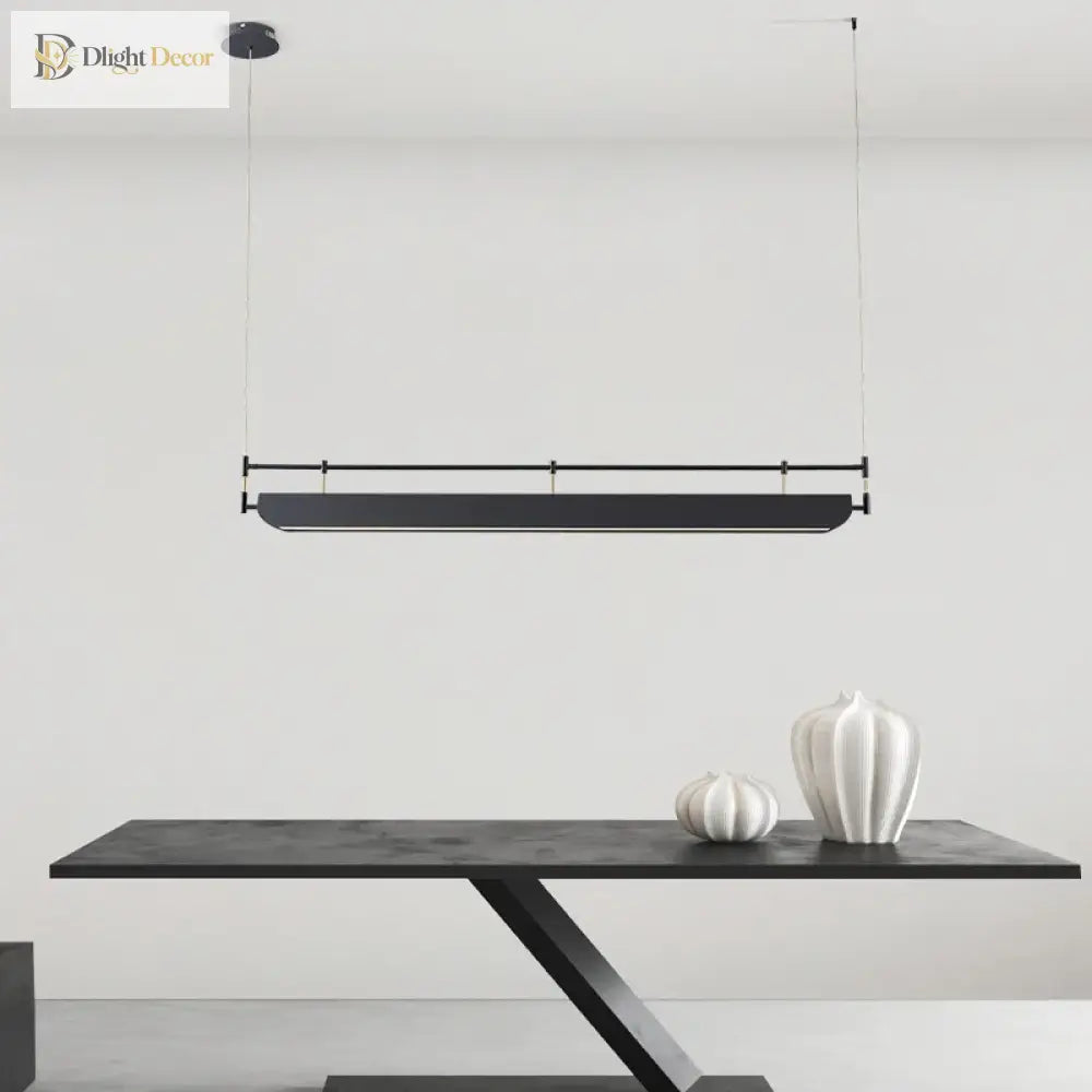 Contemporary Led Chandelier - Versatile Lighting For Dining Rooms Offices Bars And Home Decor