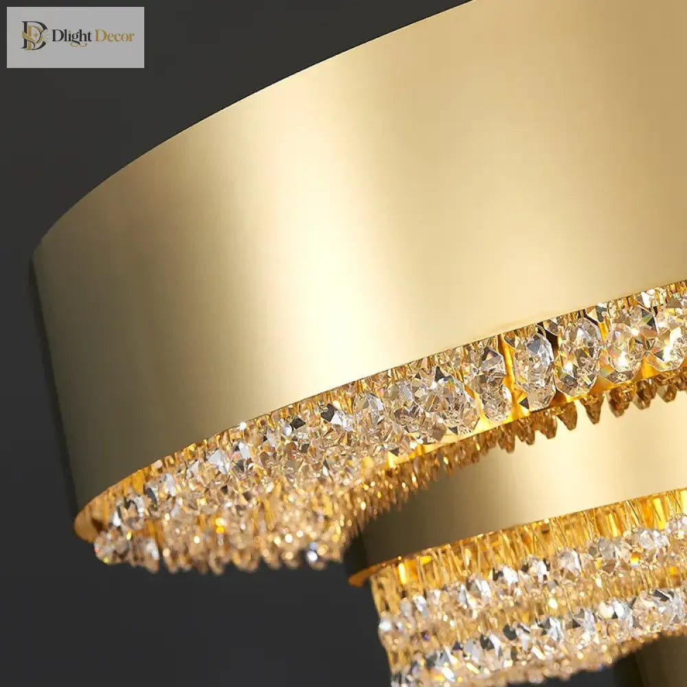 Modern Crystal Chandelier - Artful Elegance For Living And Dining Spaces Chandelier