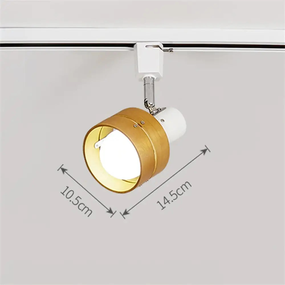 1PC LED Track Light - Sleek and Versatile Lighting Solution Solid Wooden / 9W Warm White ceiling light