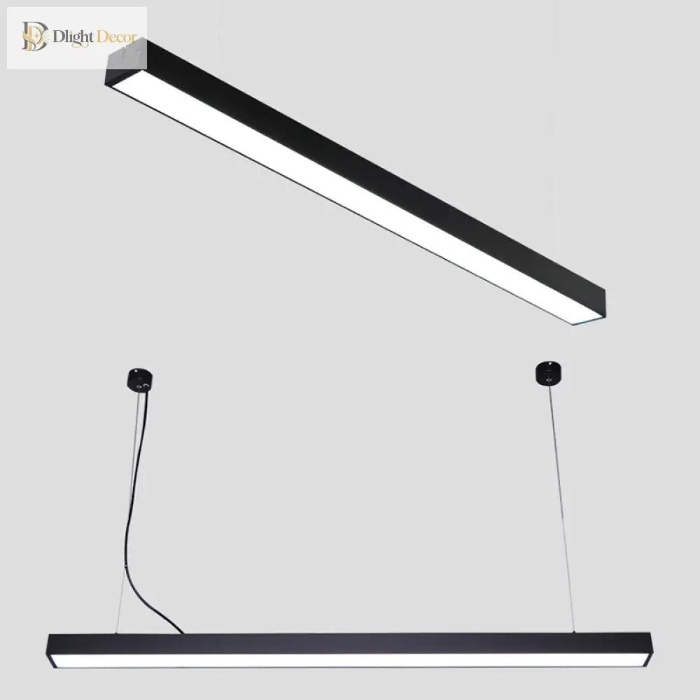 Sleek Acrylic Bar Led Pendant Light