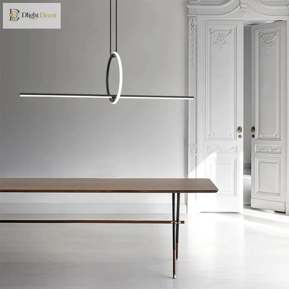 Sleek Led Pendant Light - Modern Italian Design For Restaurants Bars Bedrooms And Living Room Decor