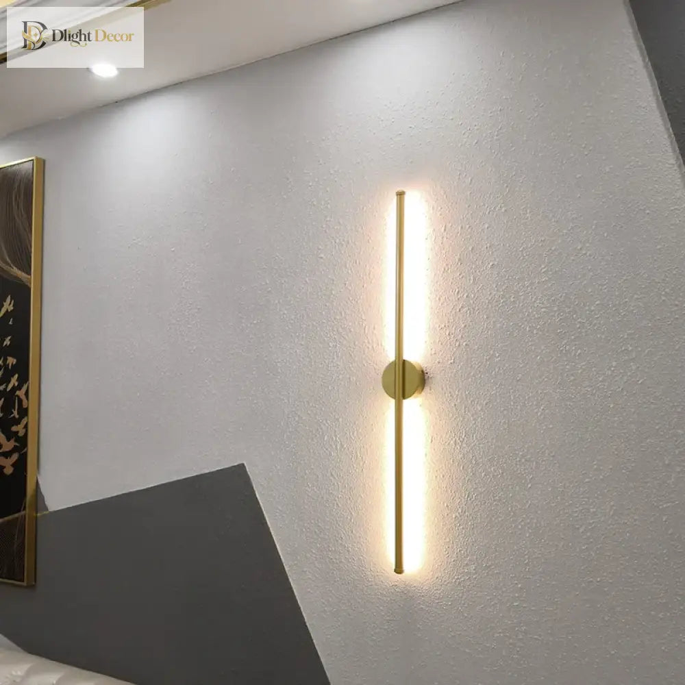 Sleek Modern Nordic Led Wall Lights - Minimalist Elegance For Living Rooms Bedrooms Corridors And