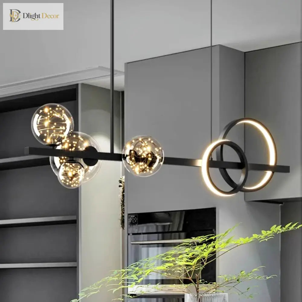 Sleek Modern Pendant Lights - Versatile Indoor Lighting For Dining And Living Rooms