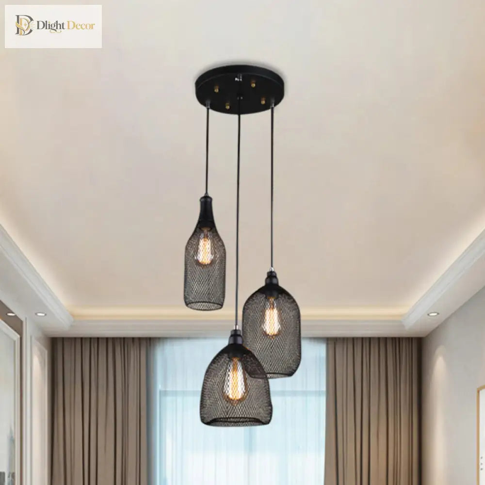 Sofia Industrial Chandelier: A Striking Centerpiece For Your Dining Room