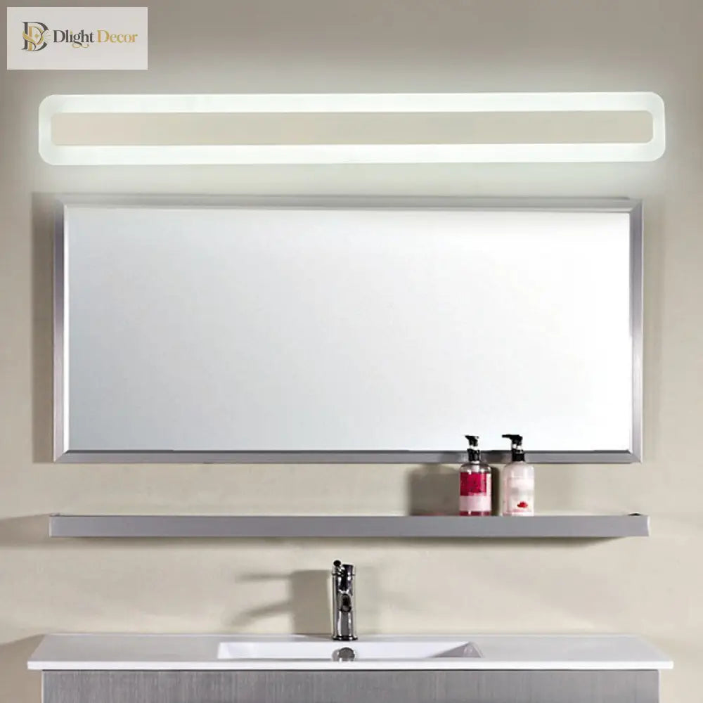 Sophia’s Rectangular Vanity Light - Modern Led Illumination For Bathrooms