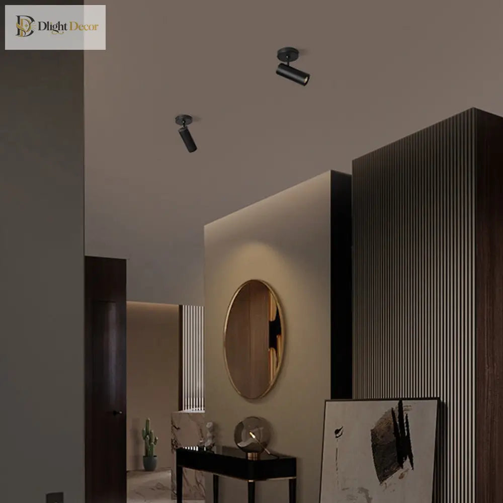 Sophia’s 360° Adjustable Ceiling/Wall Spotlight With Dimmable Gu10 Replaceable Bulb