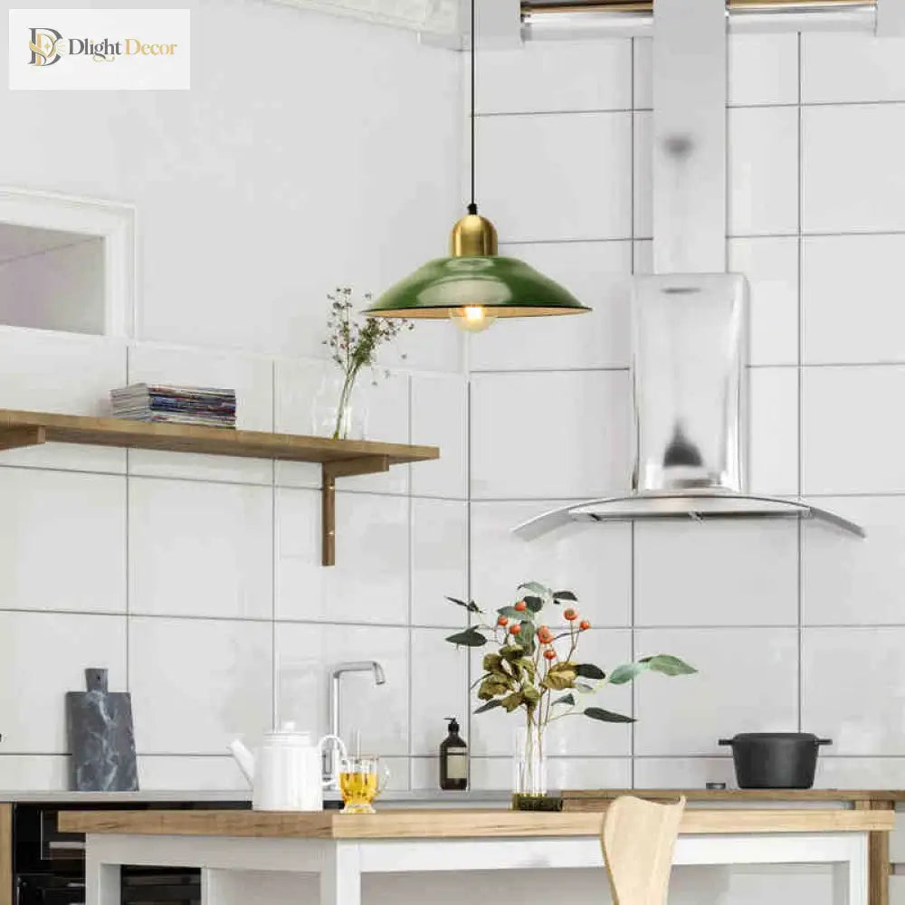 Sophie’s American Vintage Green Pendant Lights