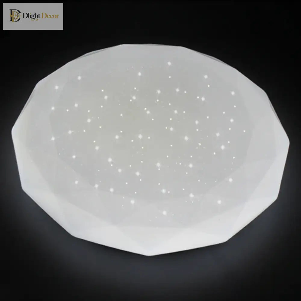 Starry Sky Led Ceiling Lamp - Modern Lighting Fixture For Dining Room Living And Bedroom 36W 24W