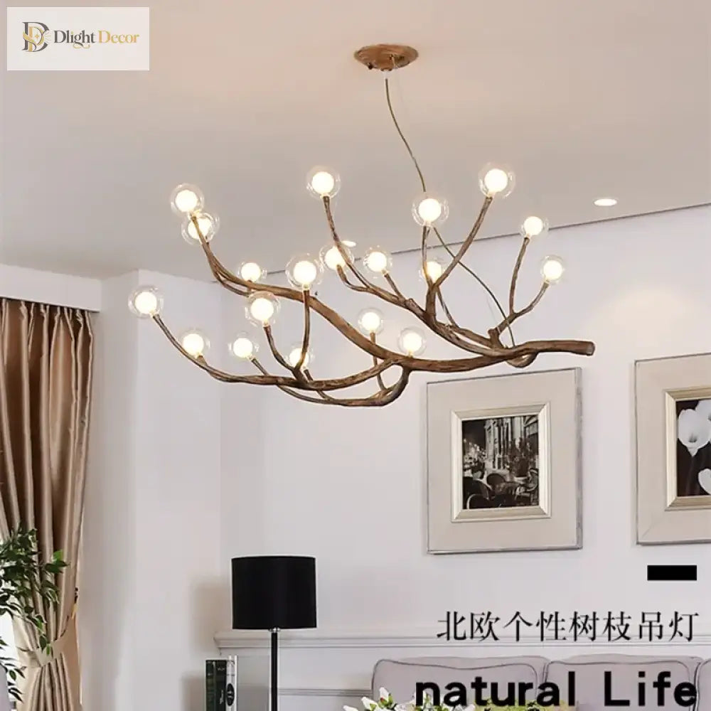 Contemporary Branches Led Chandeliers - Minimalist Lighting For Living Spaces And More Pendant