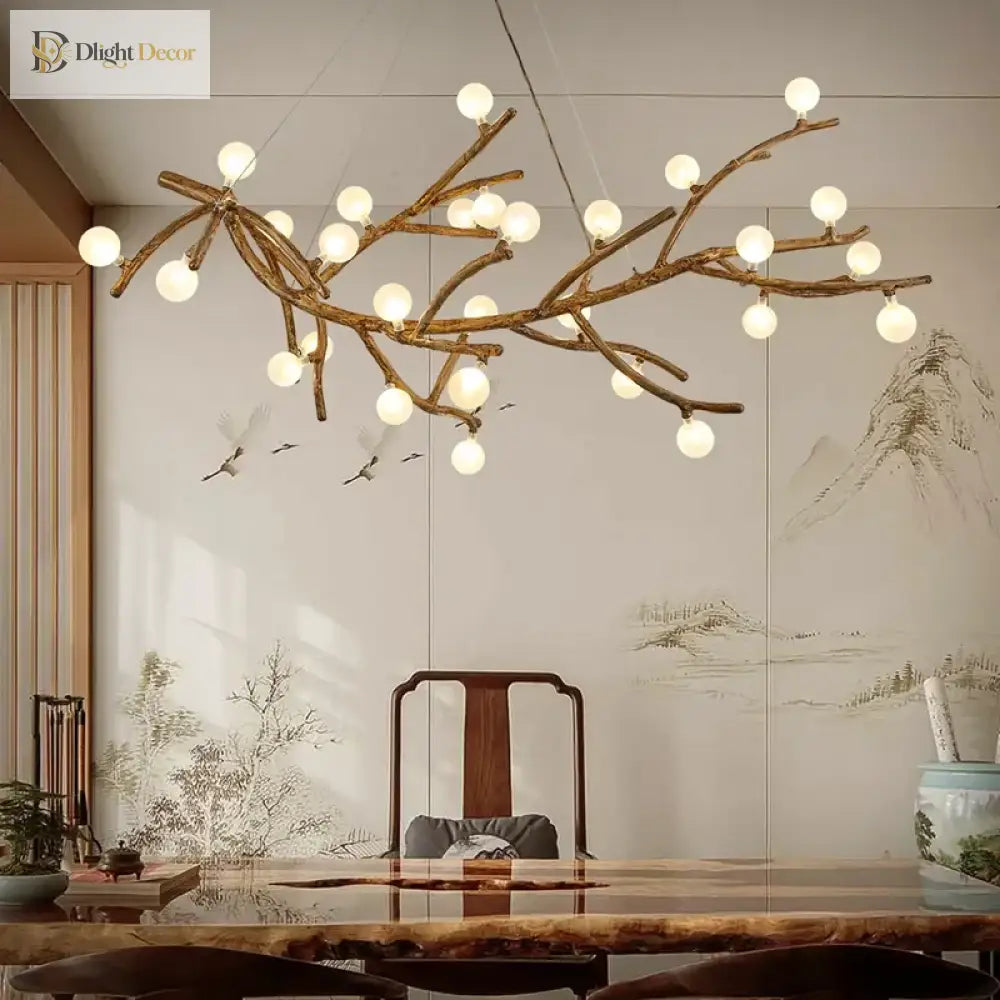 Contemporary Branches Led Chandeliers - Minimalist Lighting For Living Spaces And More Pendant