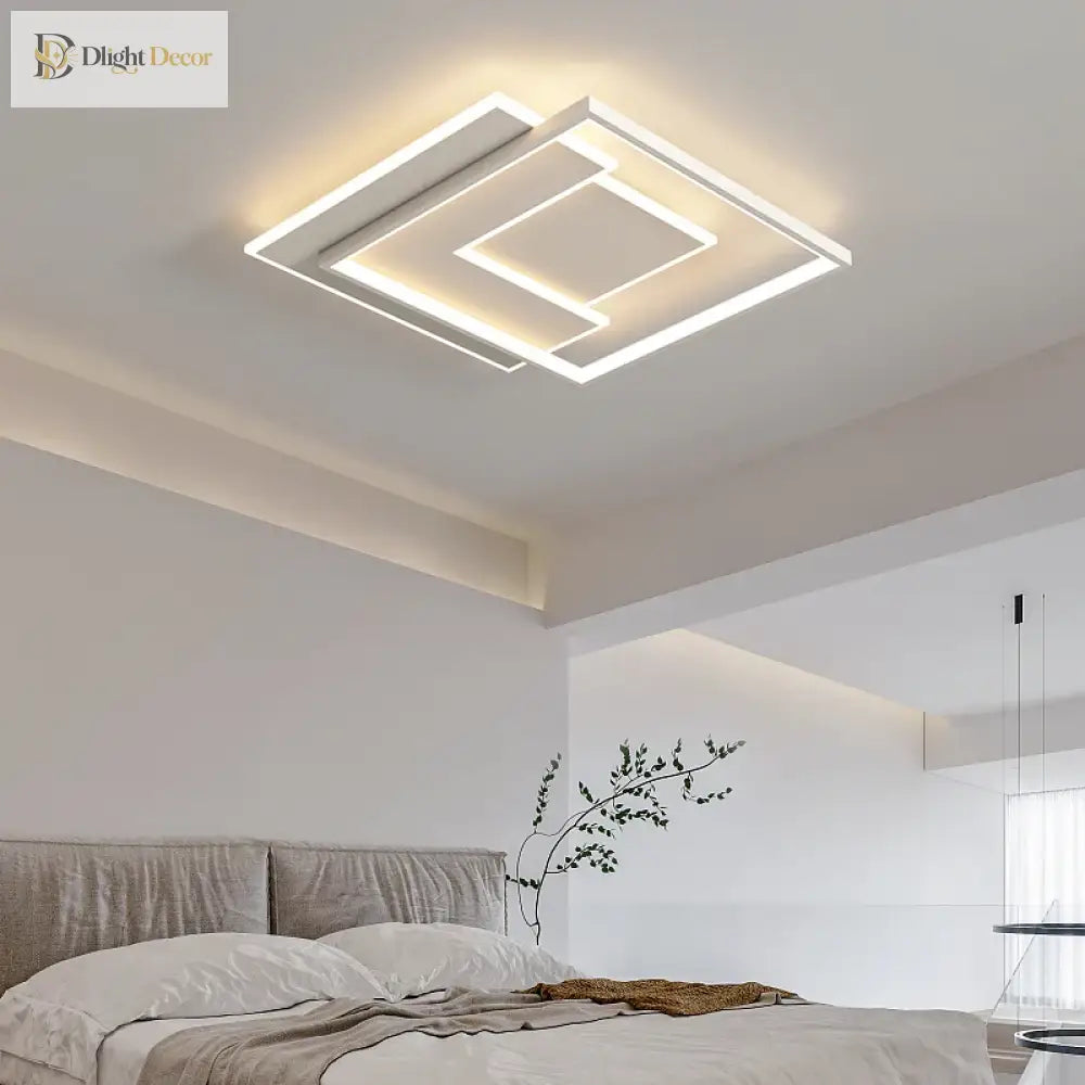 Ultra - Thin Led Ceiling Light - Simple And Modern Lighting Fixture For Living Room Study Balcony