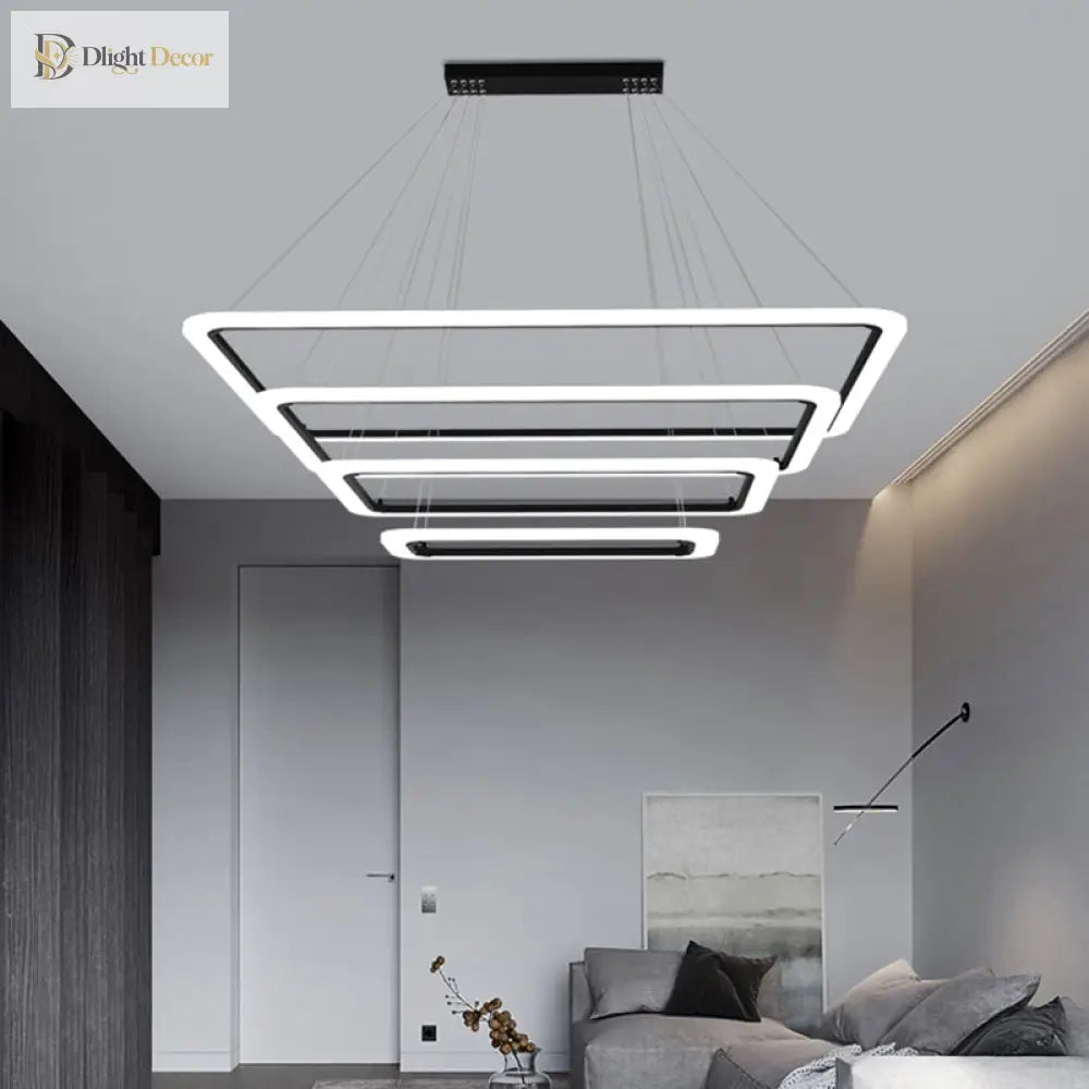 Unveiling Nordic Splendor: The Cascading Eclipse Pendant Chandelier