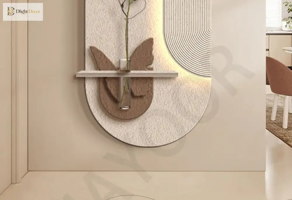 Dlight Decor Vase Plant Wall Lamp for Entry Spaces Wall Art