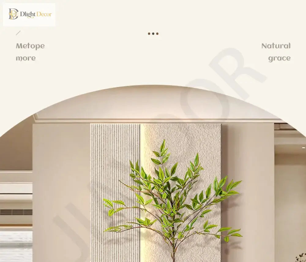 Dlight Decor Vase Plant Wall Lamp for Entry Spaces Wall Art