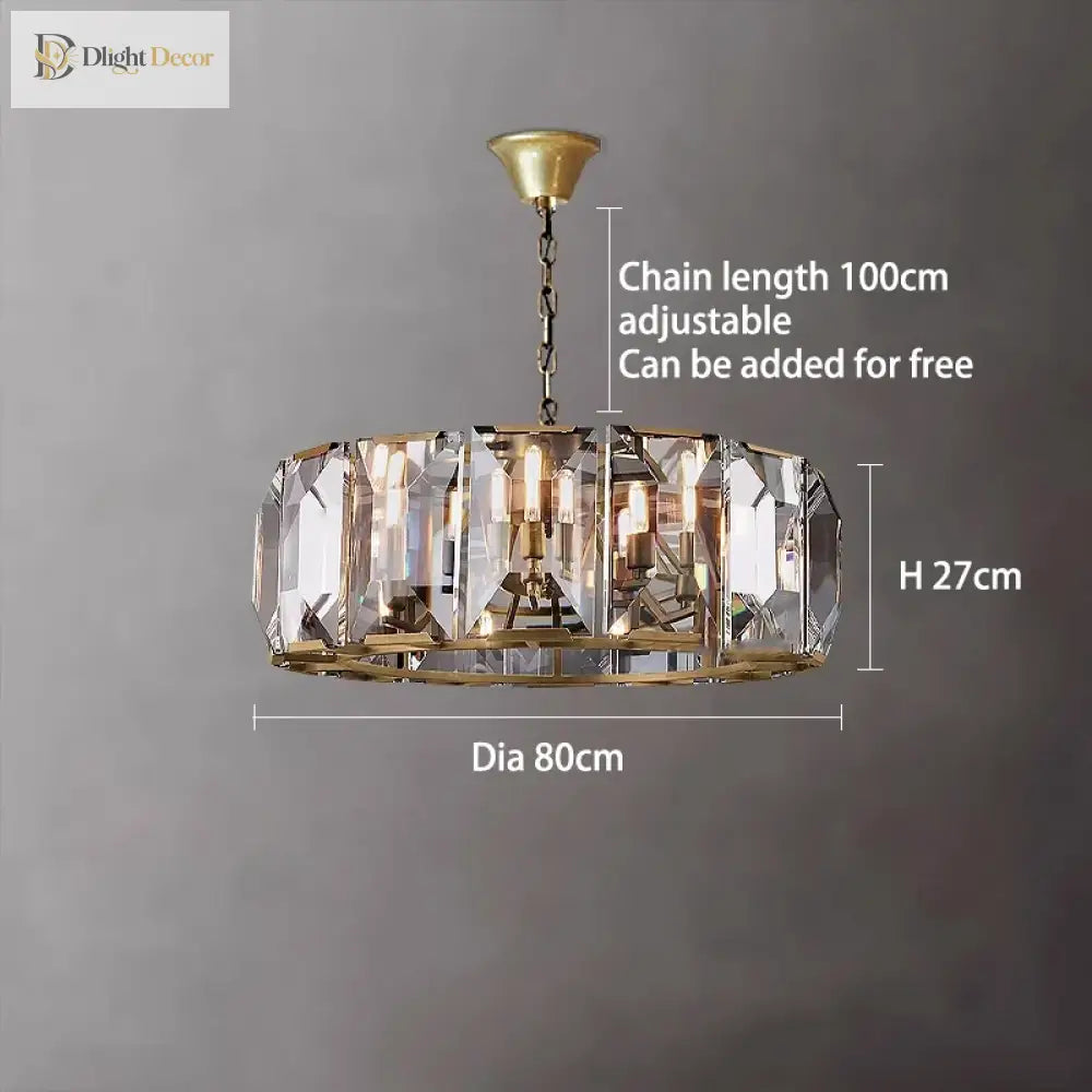 Versatile Dimmable Led Crystal Chandelier - Elegant Lighting Fixture In Gold Chrome And Black