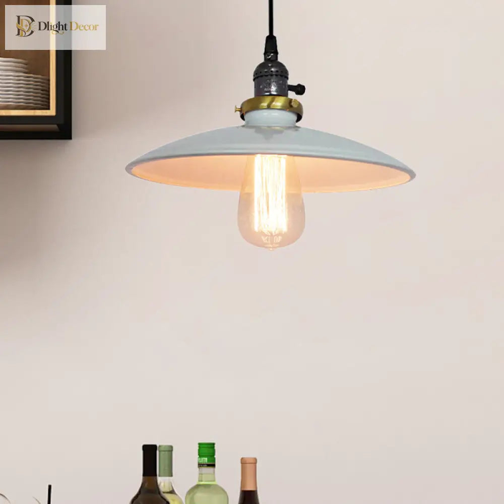 Victoria Industrial Pendant: Vintage Charm In Multiple Colors