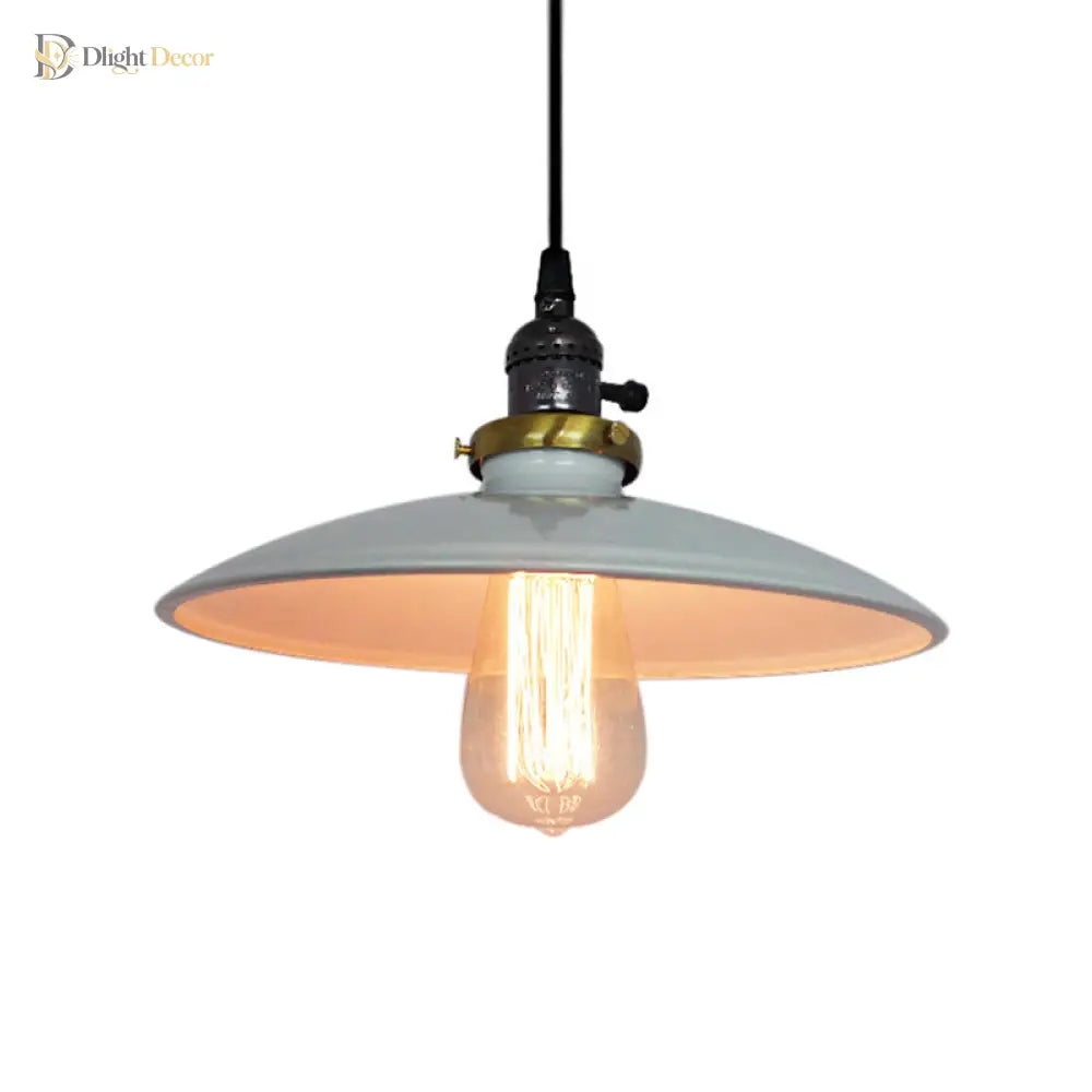 Victoria Industrial Pendant: Vintage Charm In Multiple Colors