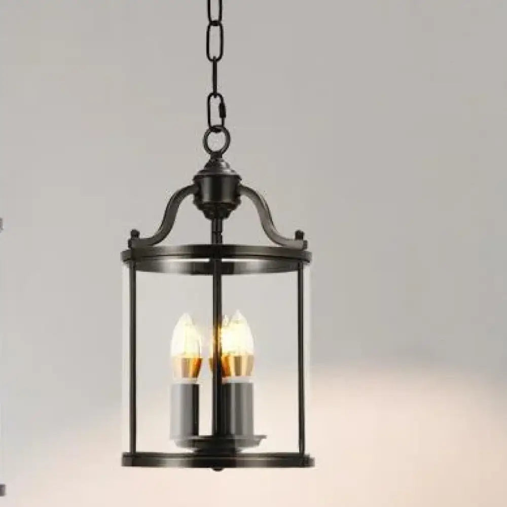 Black 20x35cm Vintage Copper Birdcage Chandelier variant