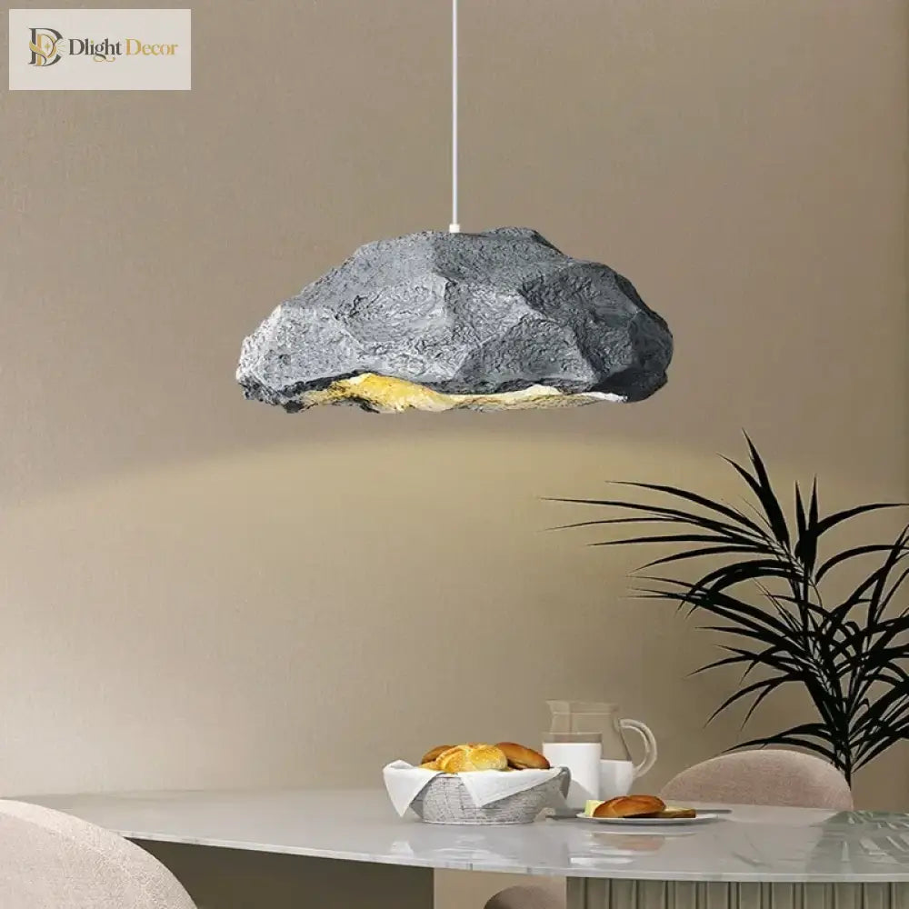 Wabi Sabi Designer Pendant Lamp - Minimalist Led Chandeliers For Restaurant Bedroom And Creative