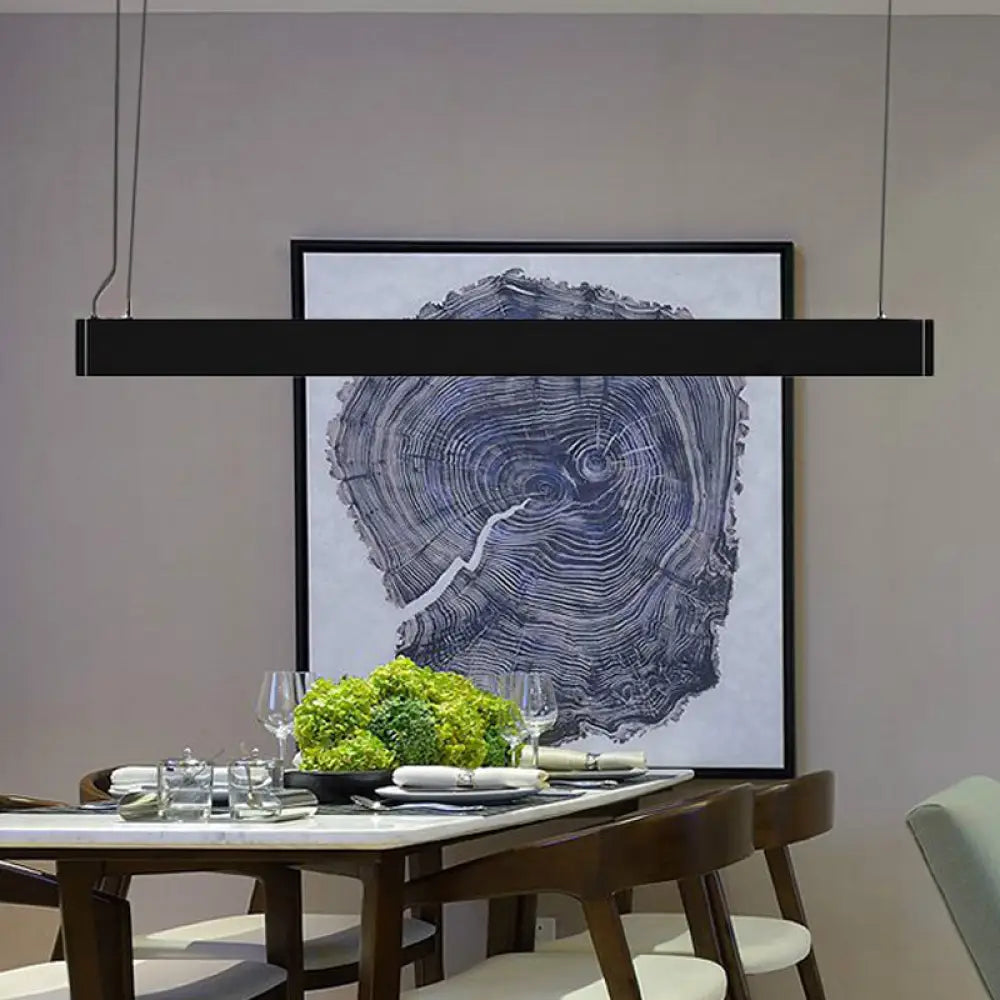 Bailey Modern Linear Pendant Light | Dining Room Lighting