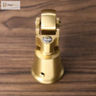 1.5-Inch Brass Furniture Casters – Gold Retro Round Cup Wheels for Cabinets Tables and Shelves Cabinet Legs