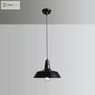 Industrial Iron Pendant Light (1 - Light) - Choose Your Size And Finish