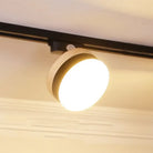 12W Nordic Wooden LED Track Light - COB Ceiling Spotlight for Home and Store Decor 1 Piece Black Body / 3 Color ceiling