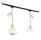 Modern LED Track Light with Adjustable Pendant Design - 12W Hanging Lamp ceiling light