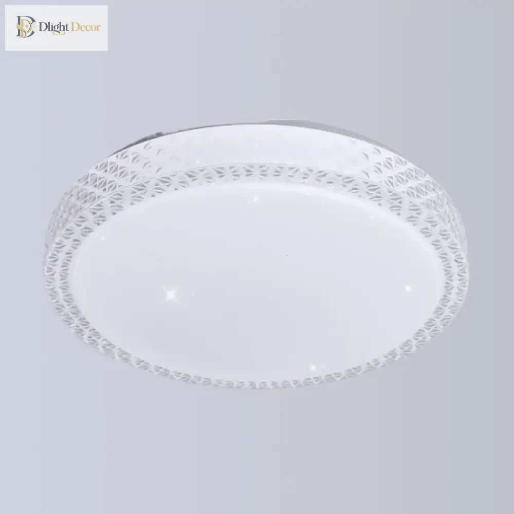 Modern Dimmable Led Ceiling Lamp - Available In 12W 18W 24W And 48W Ideal For Living Rooms Bedrooms