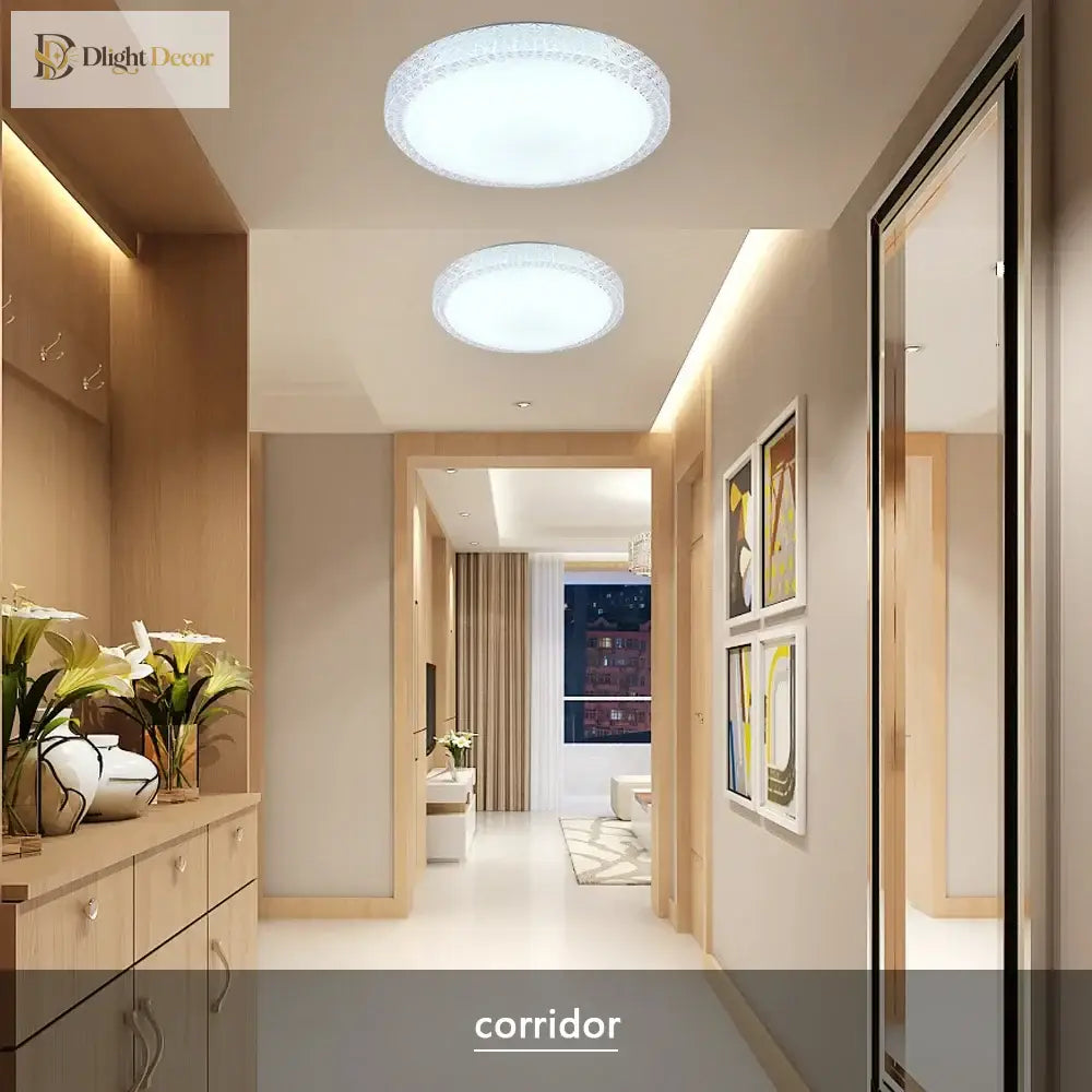 Modern Dimmable Led Ceiling Lamp - Available In 12W 18W 24W And 48W Ideal For Living Rooms Bedrooms
