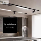 LED Magnetic Folding Spotlight Track Light Industrial Fashion Decor Lamp No Main Light Modern Design Popular Cool